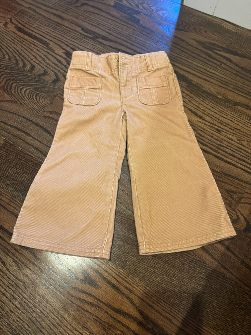 GAP Kids Corduroy Wide-Leg Pants in Tan